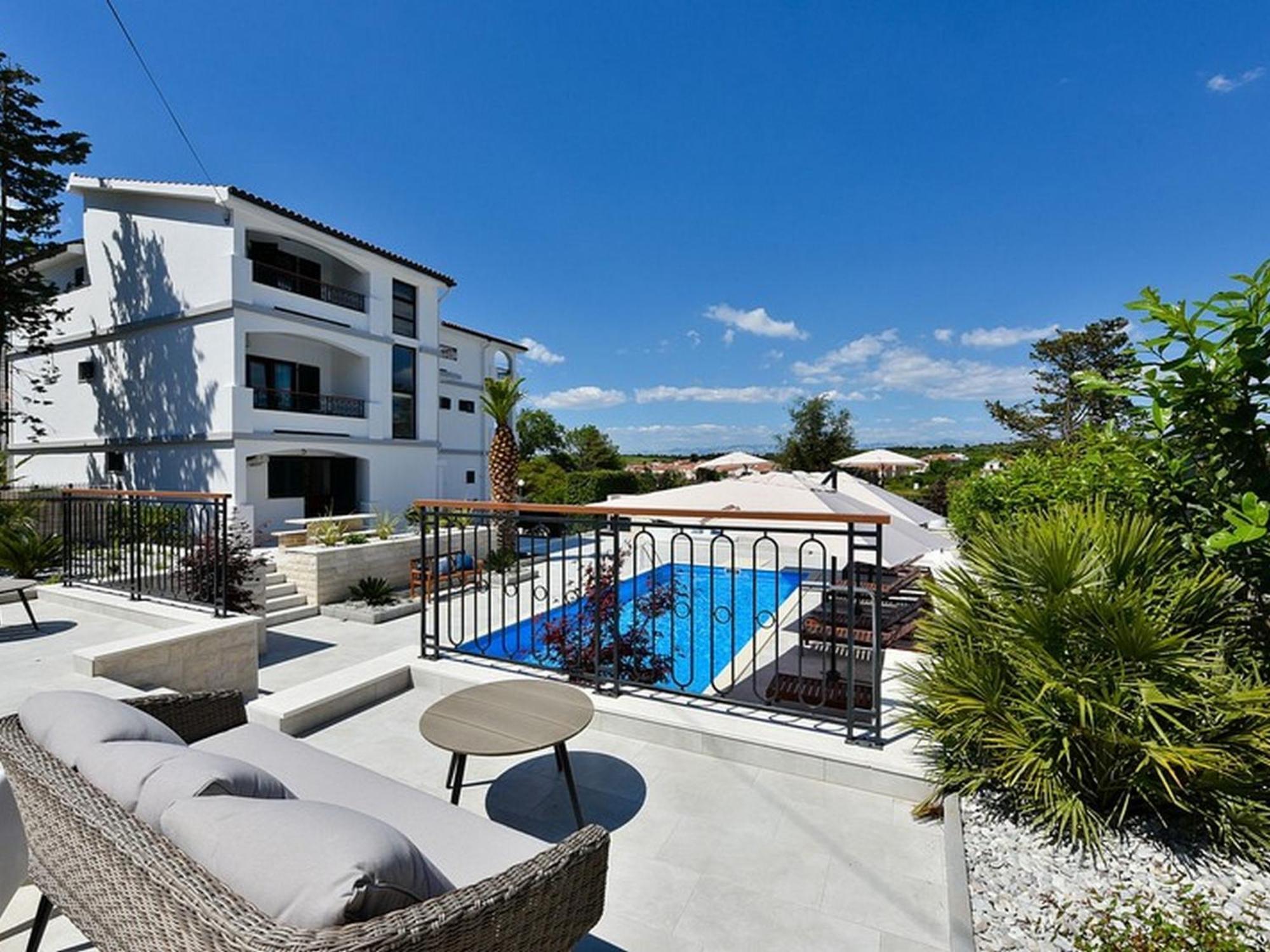 Mediterraneo Garden Apartments Petrcane Bilik gambar