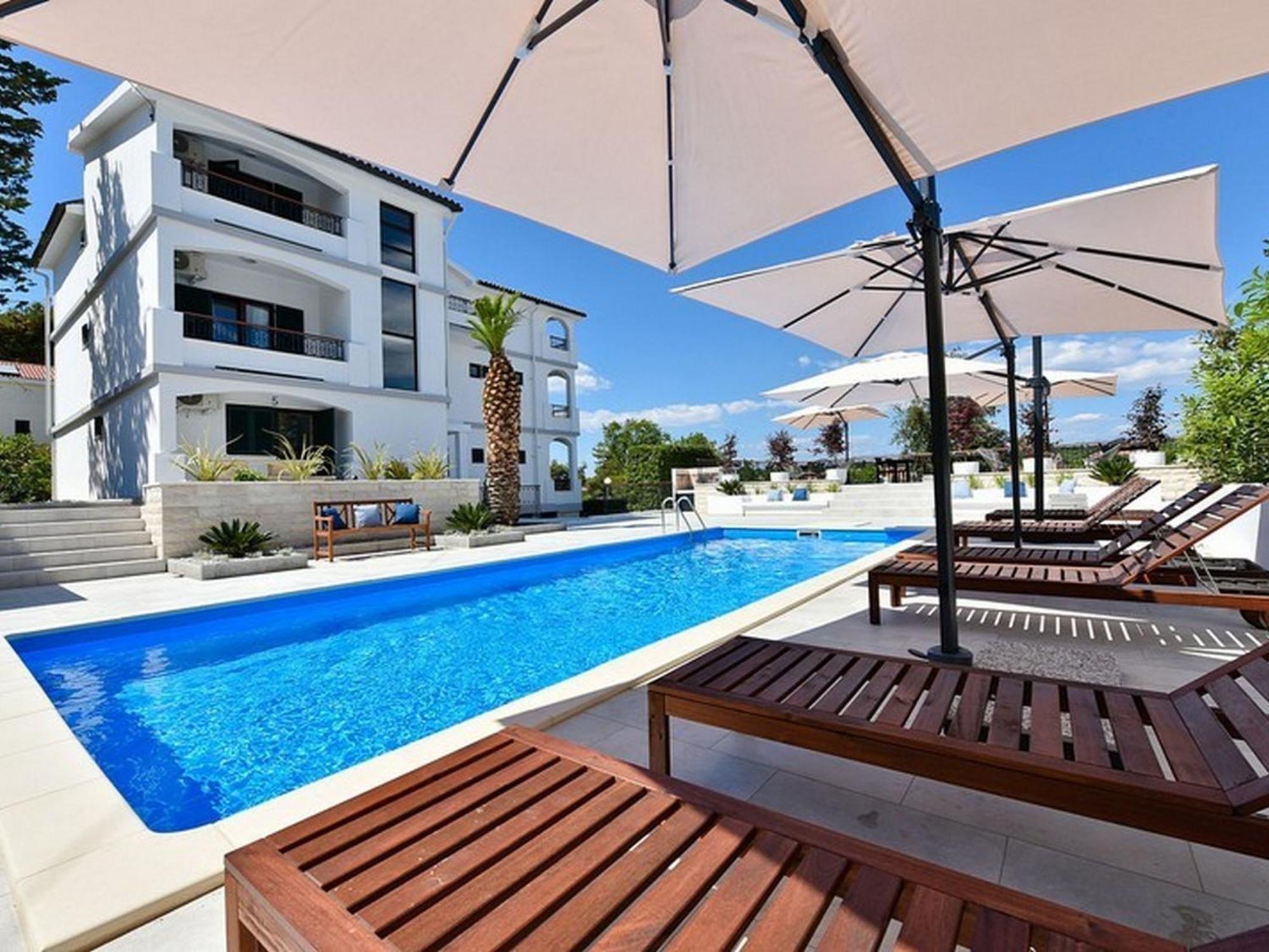 Mediterraneo Garden Apartments Petrcane Bilik gambar