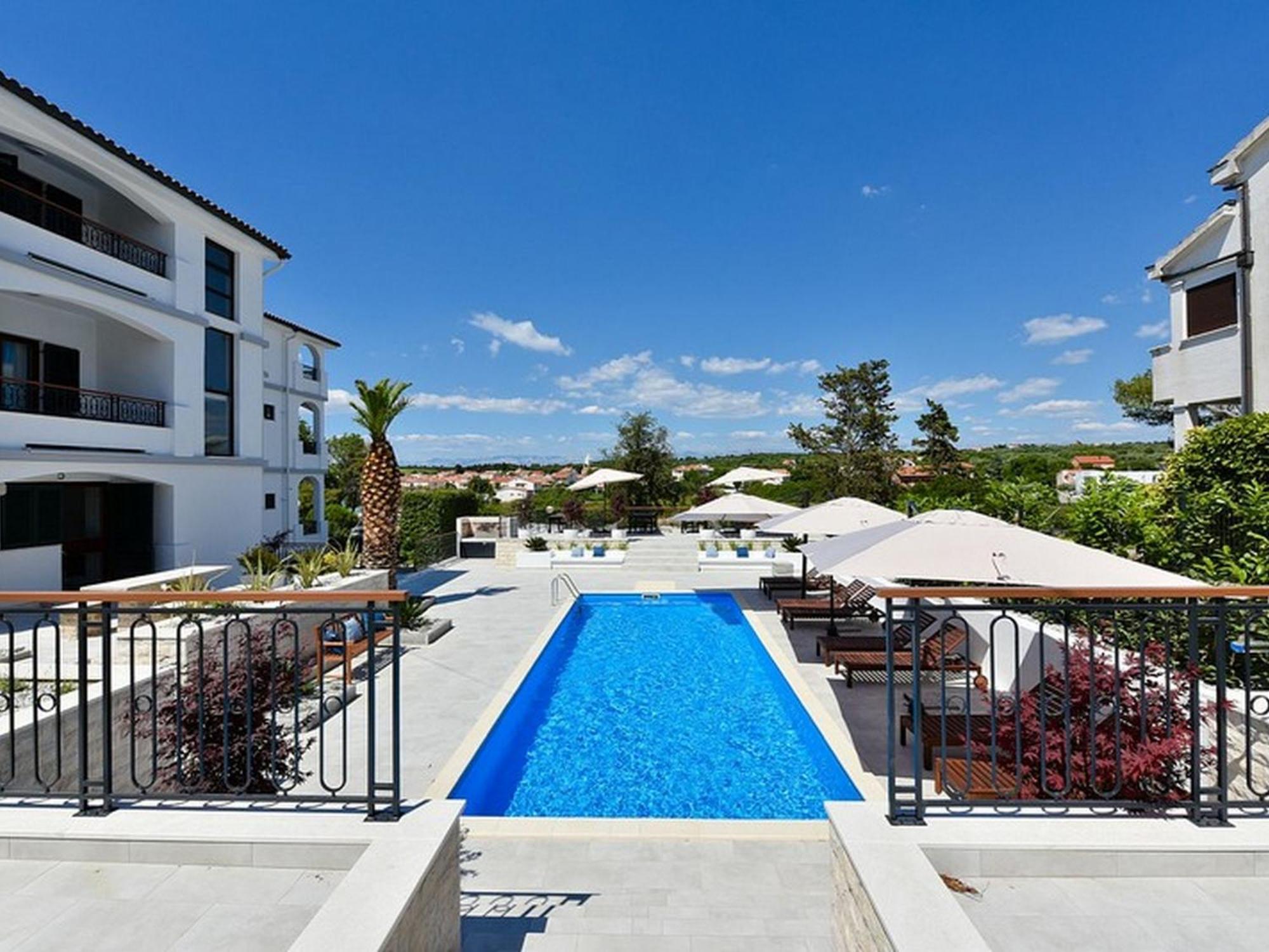 Mediterraneo Garden Apartments Petrcane Bilik gambar