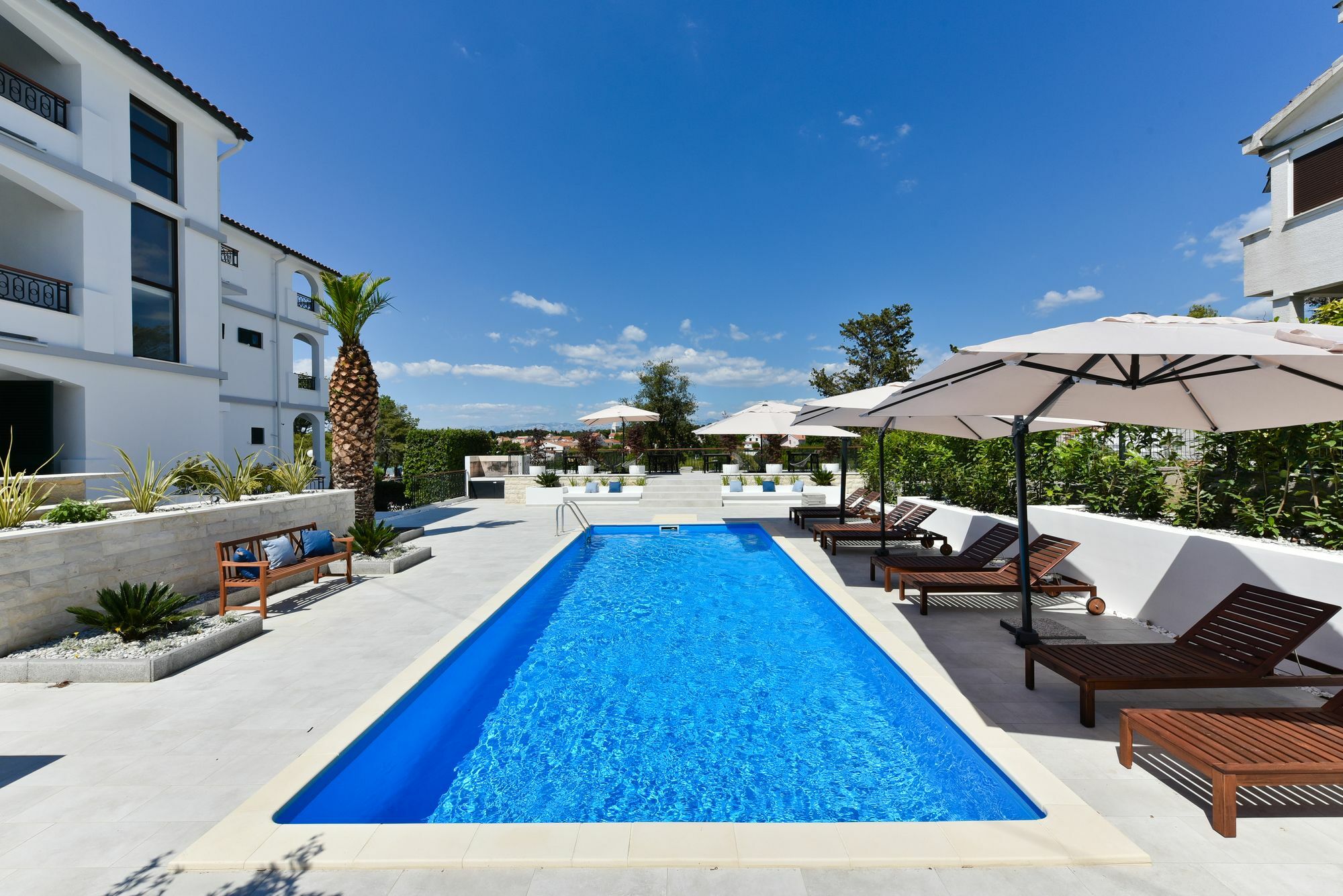 Mediterraneo Garden Apartments Petrcane Luaran gambar